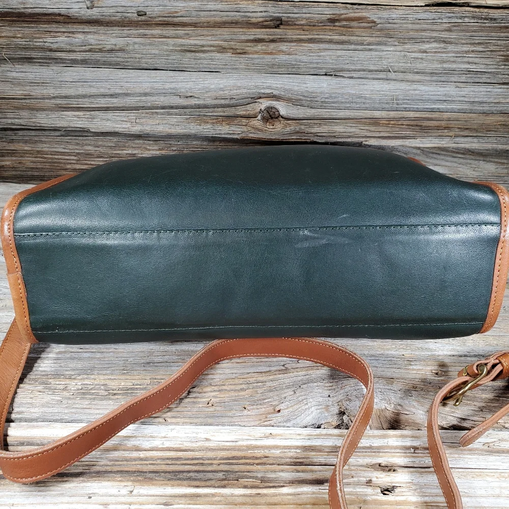 COACH Natural Full Grain Leather Crossbody Bag - Picture 5 of 13